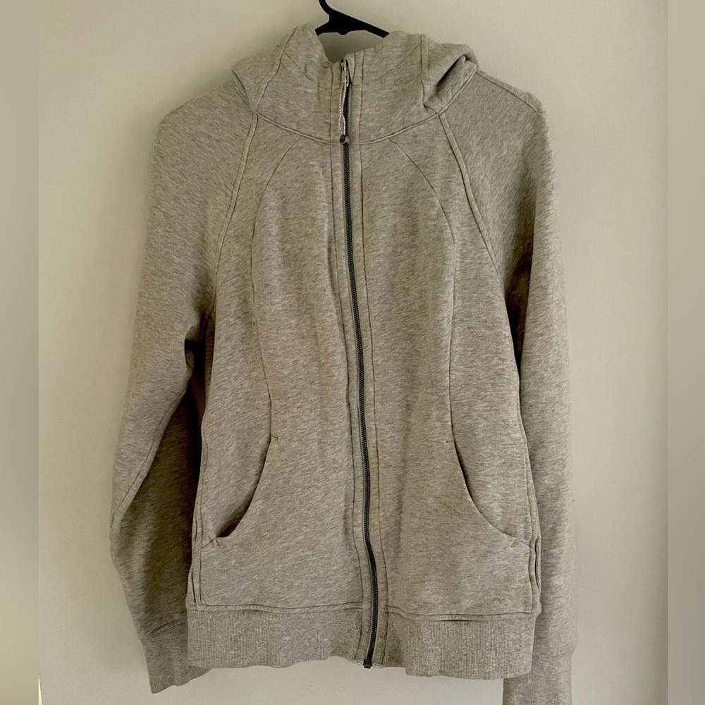 Lululemon Scuba Hoodie (Grey, size 12)